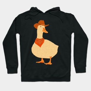 Bo The Cowboy Duck Hoodie